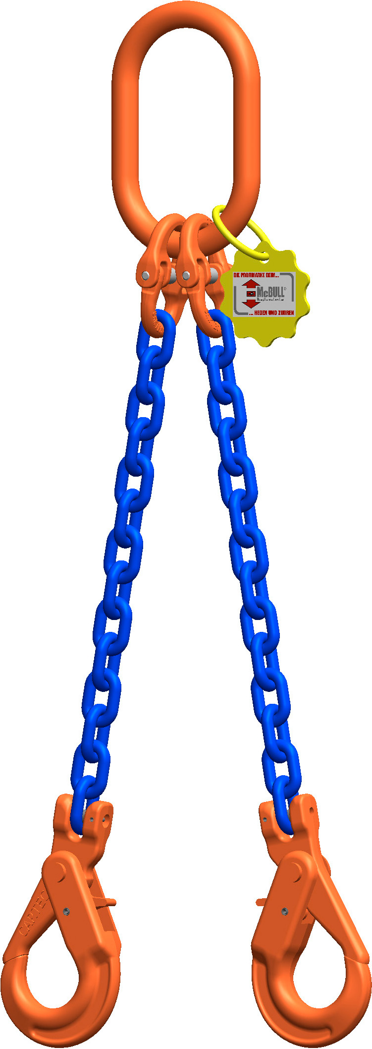 Řetězový 2-závěs s háky bezpečnostními CSCX.. CARTEC G10