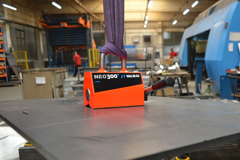 Magnet permanentní břemenový NEOL1000 nosnost 1000/500 kg