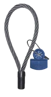 Lanový závěs oko+šroub závit M30/4T