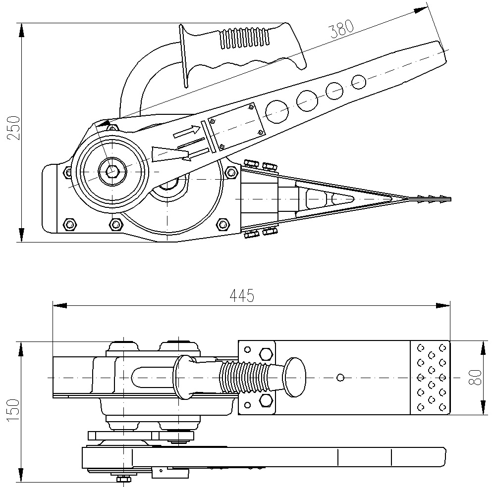 Mechanický klín MK4