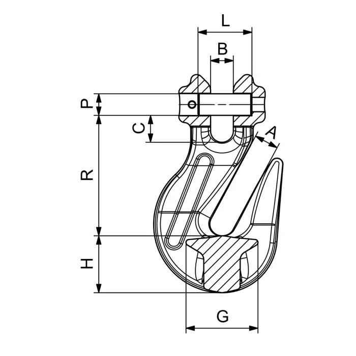 Zkracovač CF08 (C90) 2 000 kg