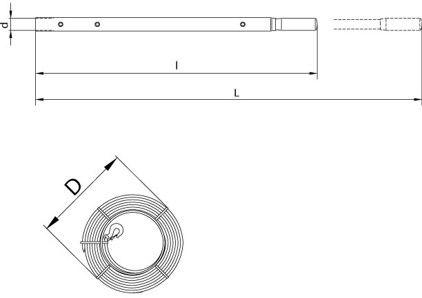 Zvedák lanový 30-11/3,2T nosnost 3200 kg vč. ocelového lana s hákem 30m