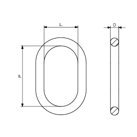 Závěsné oko NEREZ A18 D182OFINOX 4 250 kg GK6