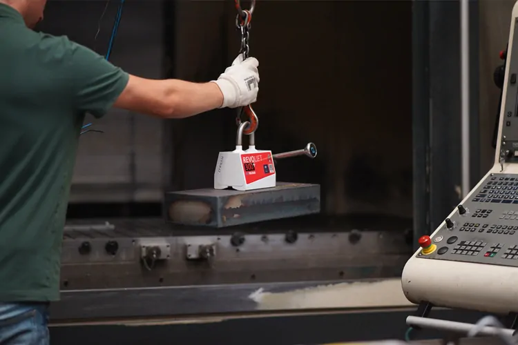 Magnet permanentní břemenový REVO300 nosnost 300/150 kg
