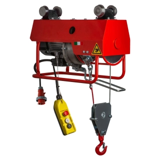 Zvedák lanový elektrický DT950 s nosností 950 kg a zdvihem 23 m (400V)