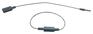 Štítkové lanko se zámkem 1,8mm/290mm CSSV18290G